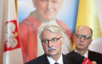 Waszczykowski: Przygotowania do ŚDM idą pełną parą