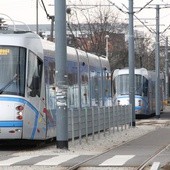 Zderzenie tramwajów w centrum Wrocławia