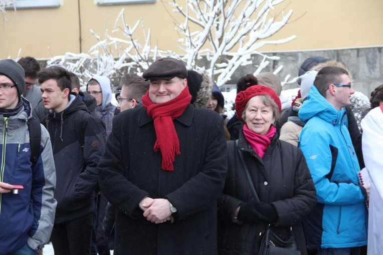 Znaki ŚDM w Sulechowie