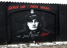 Mural Żołnierzy Wyklętych w Olsztynku