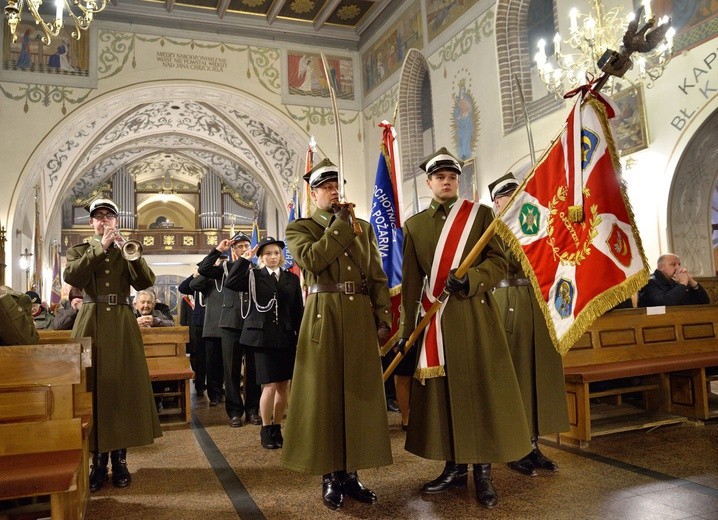 W Mszy św. uczestniczyli reprezentanci grup rekonstrukcyjnych