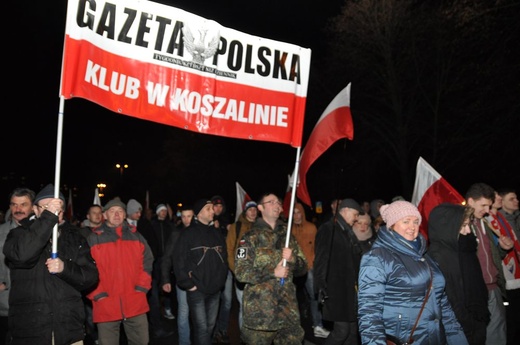 Marsz ku czci Żołnierzy Wyklętych w Koszalinie