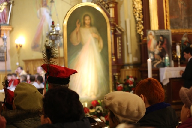 Znaki Bożego Miłosierdzia we Włosienicy