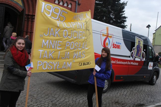 Żary - symbole ŚDM