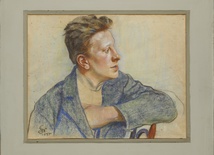Nieznany obraz Wyspiańskiego odkryto na odwrocie namalowanego w 1895 r. portretu Jana Bartosińskiego, który przez wiele lat był eksponowany w dworze w Dołędze, oddziale tarnowskiego muzeum