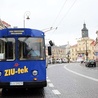 Ziutek zostal stworzony w warsztatch MPK z okazji 50-lecia uruchomienia trakcji trolejbusowej w Lublinie