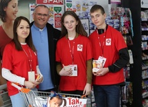 Zbiórka żywności Caritas "Tak! Pomagam" w Hecznarowicach