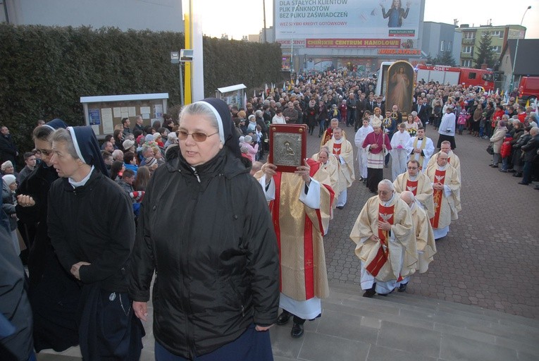 Nawiedzenie w parafii MB Anielskiej w Dębicy