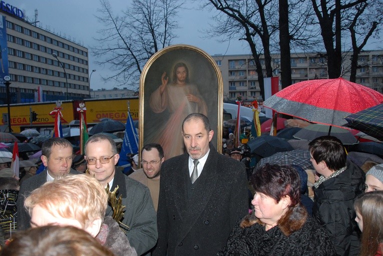 Nawiedzenie w parafii kolejowej w Nowym Sączu