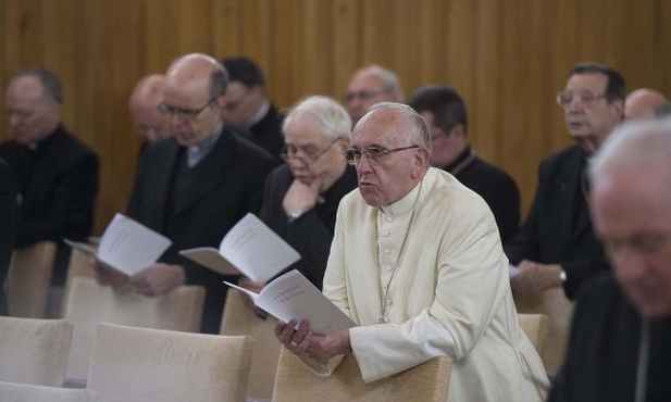 Papieskie rekolekcje: niech Bóg będzie ciekawy