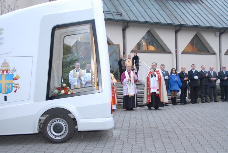 Nawiedzenie w parafii pw. św. Rocha w Nowym Sączu