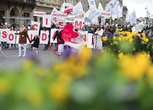 Marsz Świętości Życia, 19 kwietnia 2015 r. na ulicach Warszawy