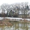 Współczesny widok pałacu myśliwskiego w Klenicy