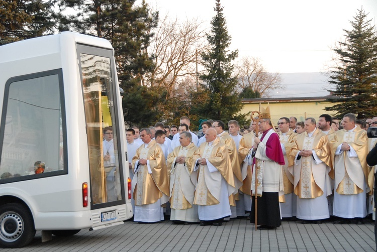 Nawiedzenie w sądeckiej parafii pw. MB Bolesnej