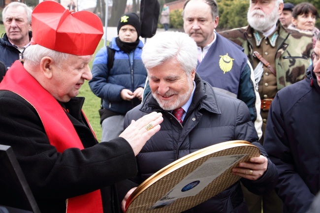 Rozpoczęcie konnej pielgrzymki z Łagiewnik do Rzymu