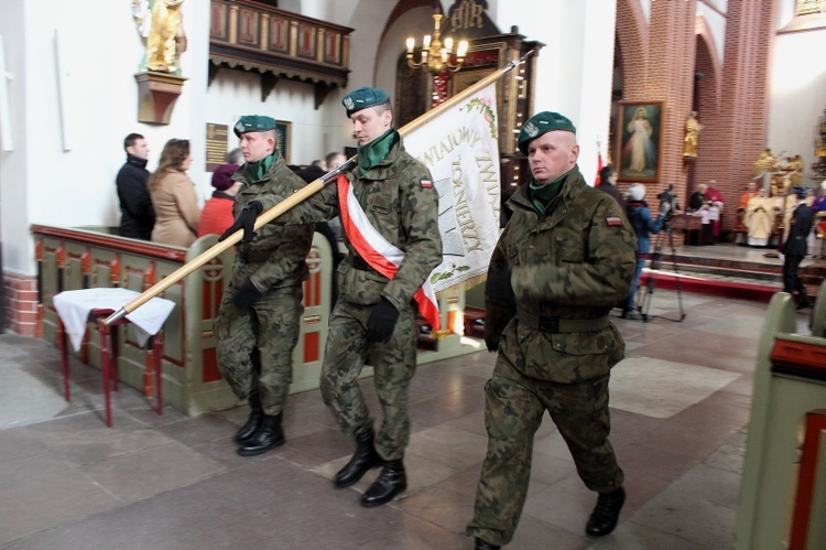 Odsłonięcie tablicy upamiętniającej śp. bp. Tadeusza Płoskiego