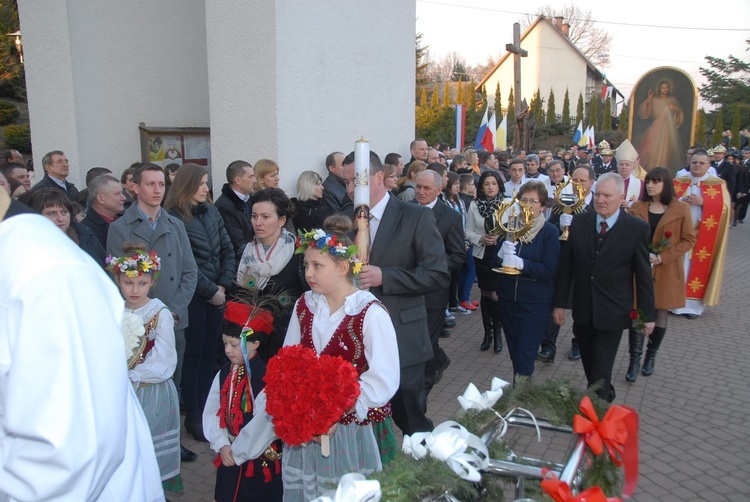 Nawiedzenie w Łękach Górnych