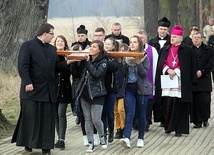 Symbole ŚDM w Porajowie