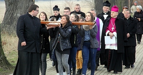 Symbole ŚDM w Porajowie