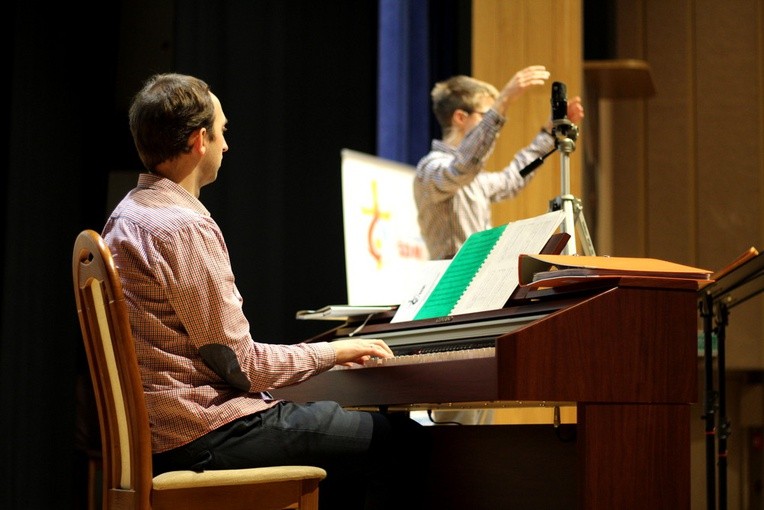 Próba chóru Światowych Dni Młodzieży