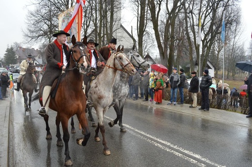 Konna pielgrzymka do Rzymu w Ludźmierzu