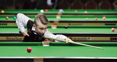 12-letni Antoni Kowalski ma szansę zostać polskim mistrzem snookera