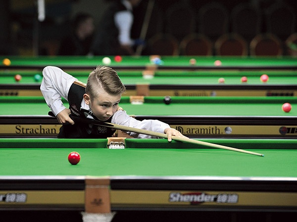 12-letni Antoni Kowalski ma szansę zostać polskim mistrzem snookera