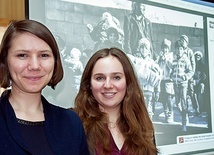  Teresa Teleżyńska i Monika Prończuk w słupskich szkołach i w bibliotece opowiadały o swoich doświadczeniach