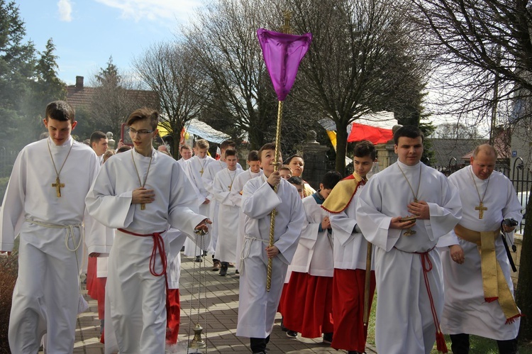 Pielgrzymka mężczyzn do Luszowic