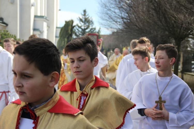 Pielgrzymka mężczyzn do Luszowic