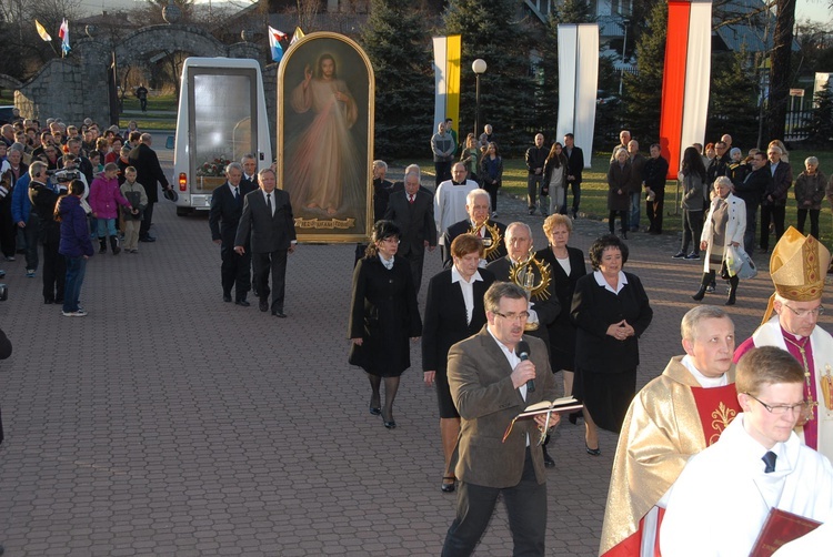 Nawiedzenie u Niepokalanej w Nowym Sączu