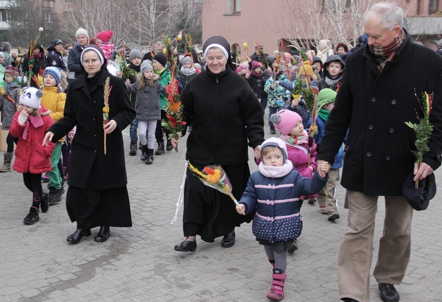 Niedziela Palmowa na Ursynowie