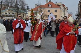 Niedziela Palmowa w Sandomierzu 