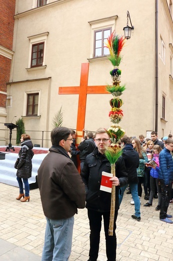 Niedziela Palmowa 2016 na Wawelu