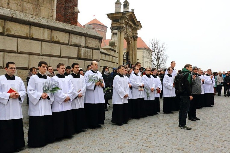 Niedziela Palmowa 2016 na Wawelu