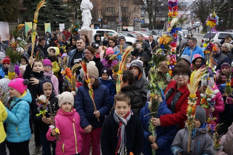 ​Niedziela Palmowa w nowotarskiej parafii NSPJ 