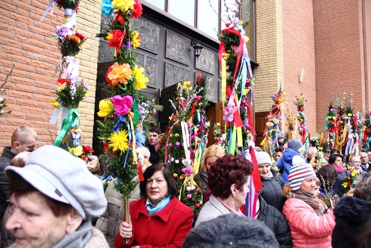 Palmowa procesja w Tokarni