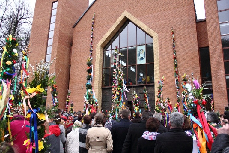 Palmowa procesja w Tokarni