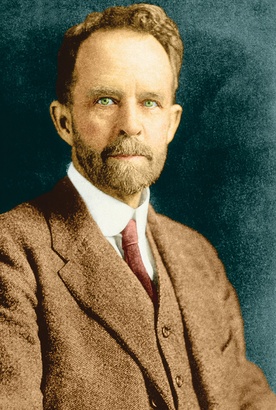 Thomas Hunt Morgan (1866–1945), laureat Nagrody Nobla, twórca chromosomowej teorii dziedziczenia