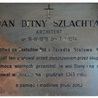  Tablica pamiątkowa w kościele św. Floriana
