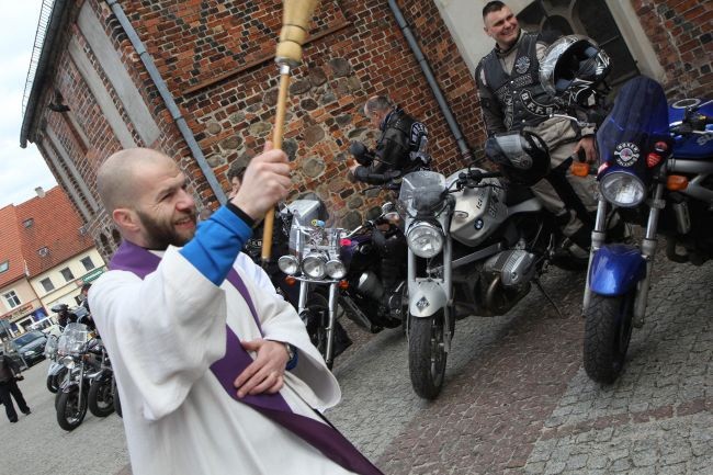 Z Bożą ochroną. Na motor!