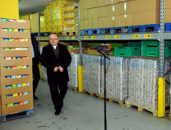 Premier Beata Szydło w Caritas