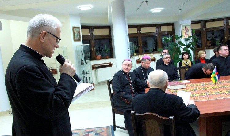 Sala misyjna w WSD w Tarnowie