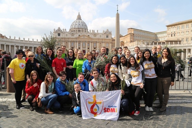 Pielgrzymka wolontariuszy do Włoch po gałązki oliwne