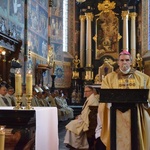 Msza krzyżma w  Sandomierzu 