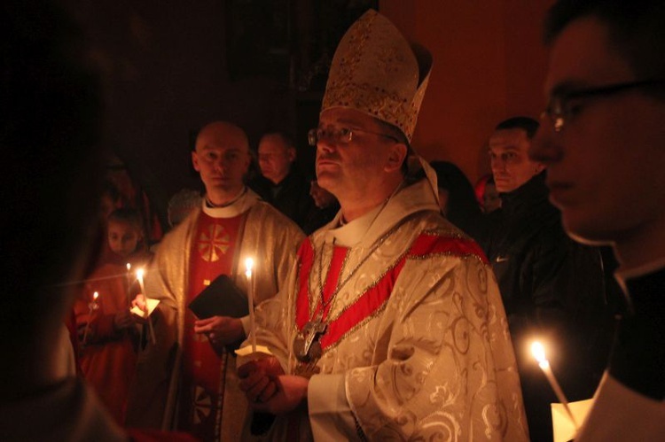 Wigilia Paschalna w Zielonej Górze