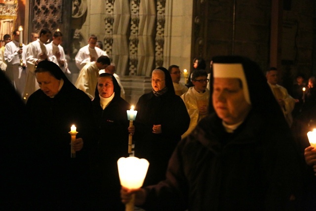 Wigilia Paschalna w katedrze św. Mikołaja - 2016