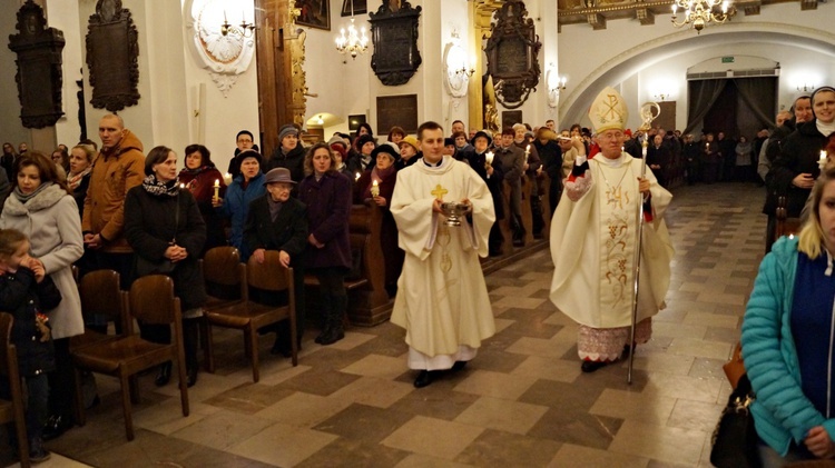 Wigilia Paschalna w łowickiej katedrze