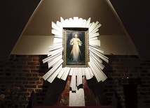 Obraz Jezusa Miłosiernego; parafia św. Jerzego w Elblągu