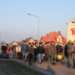 Chorągwiarze z parafii w Bobrownikach